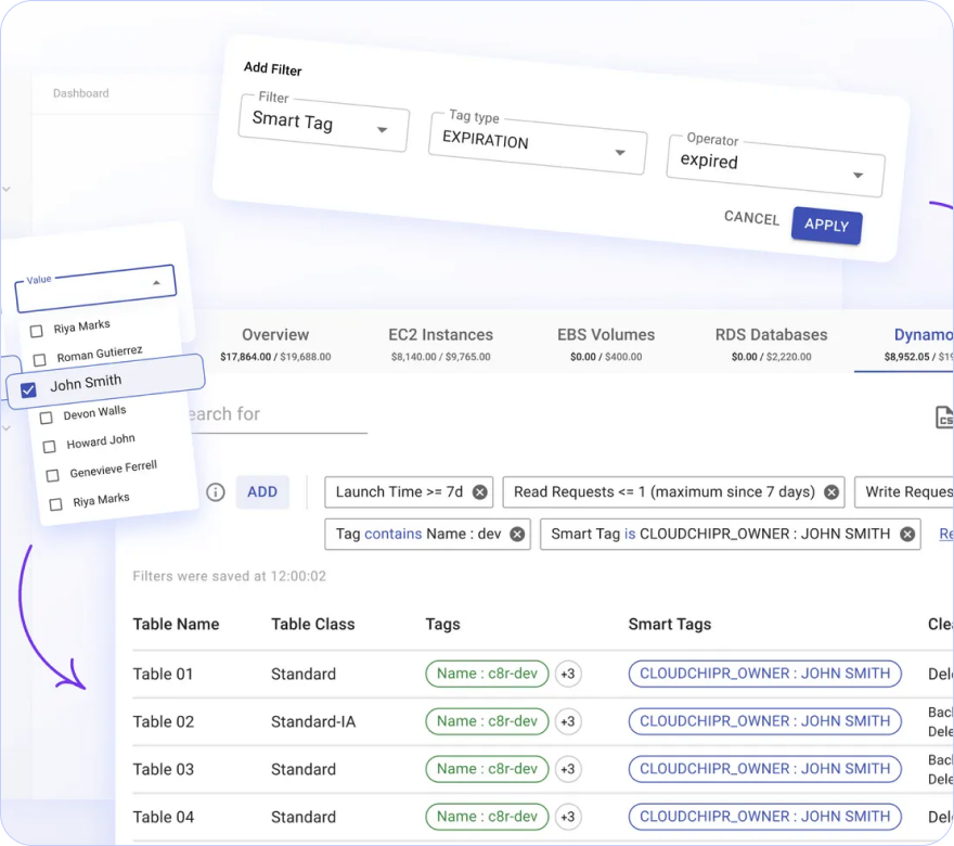 CloudChipr product workflow screen