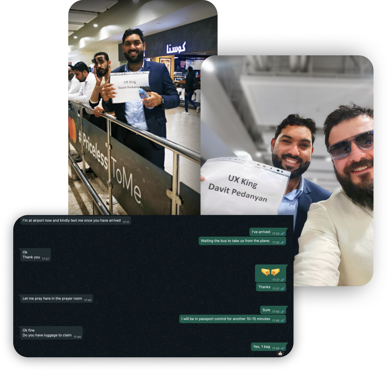 Field study arrival and stakeholder interview in Dubai