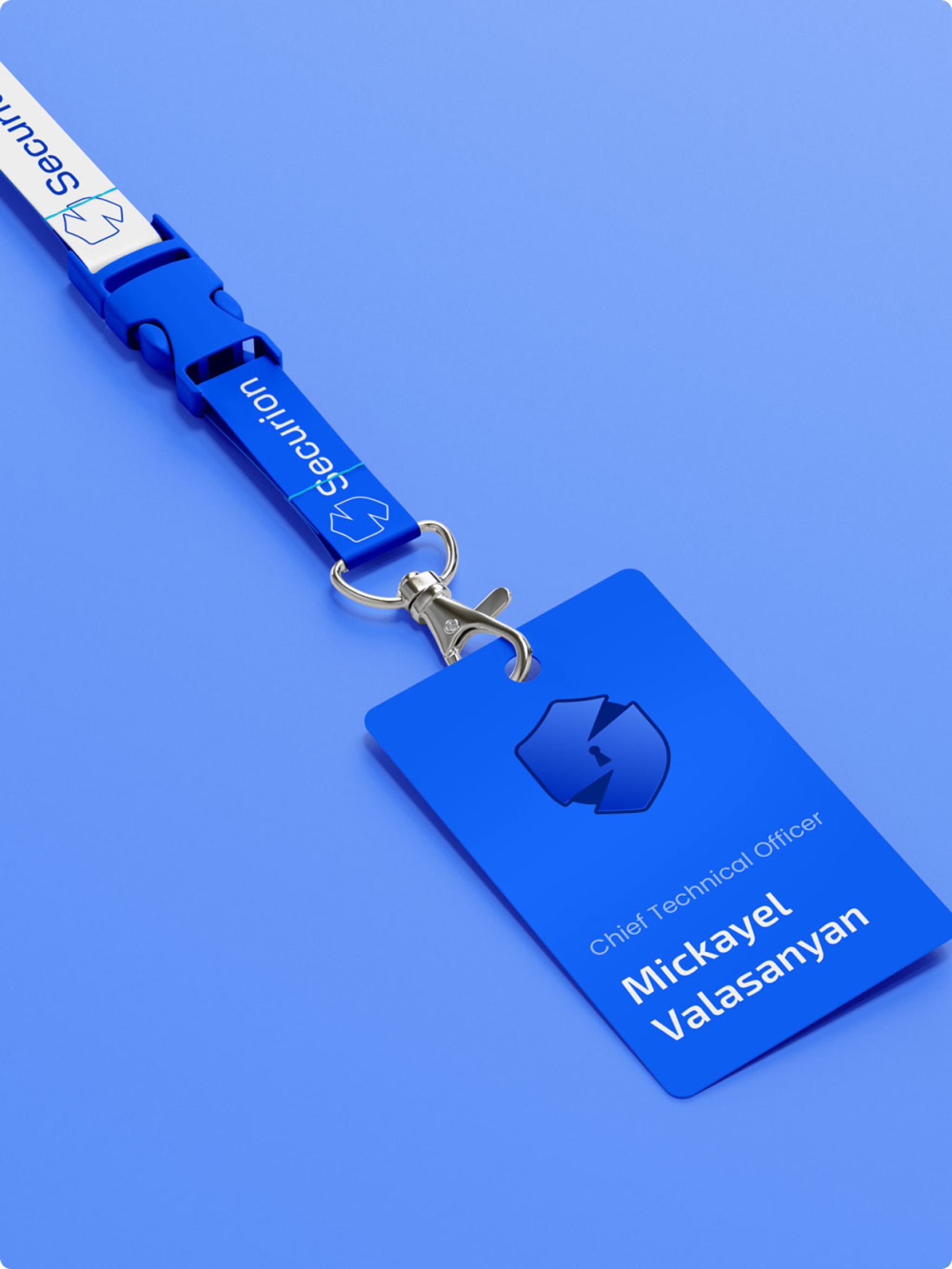 Securion lanyard and access badge
