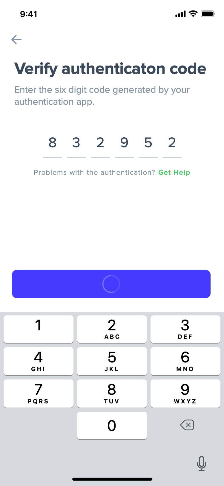 Securion mobile screen
