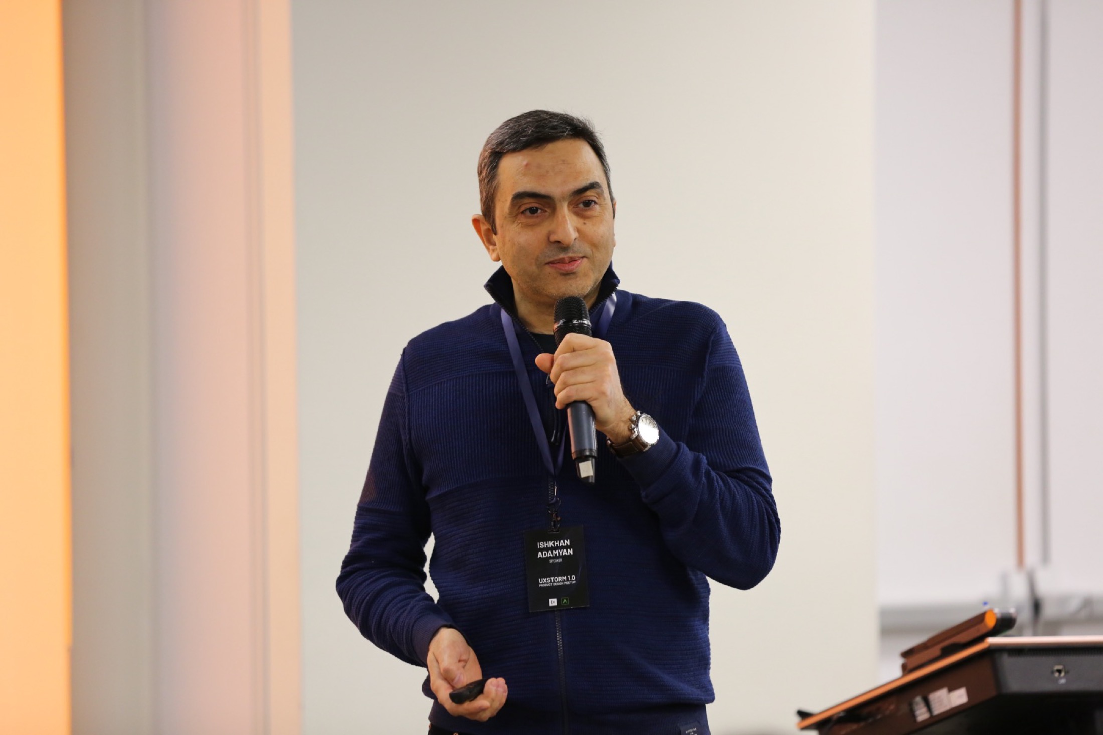UX Storm / founder format event moment 4