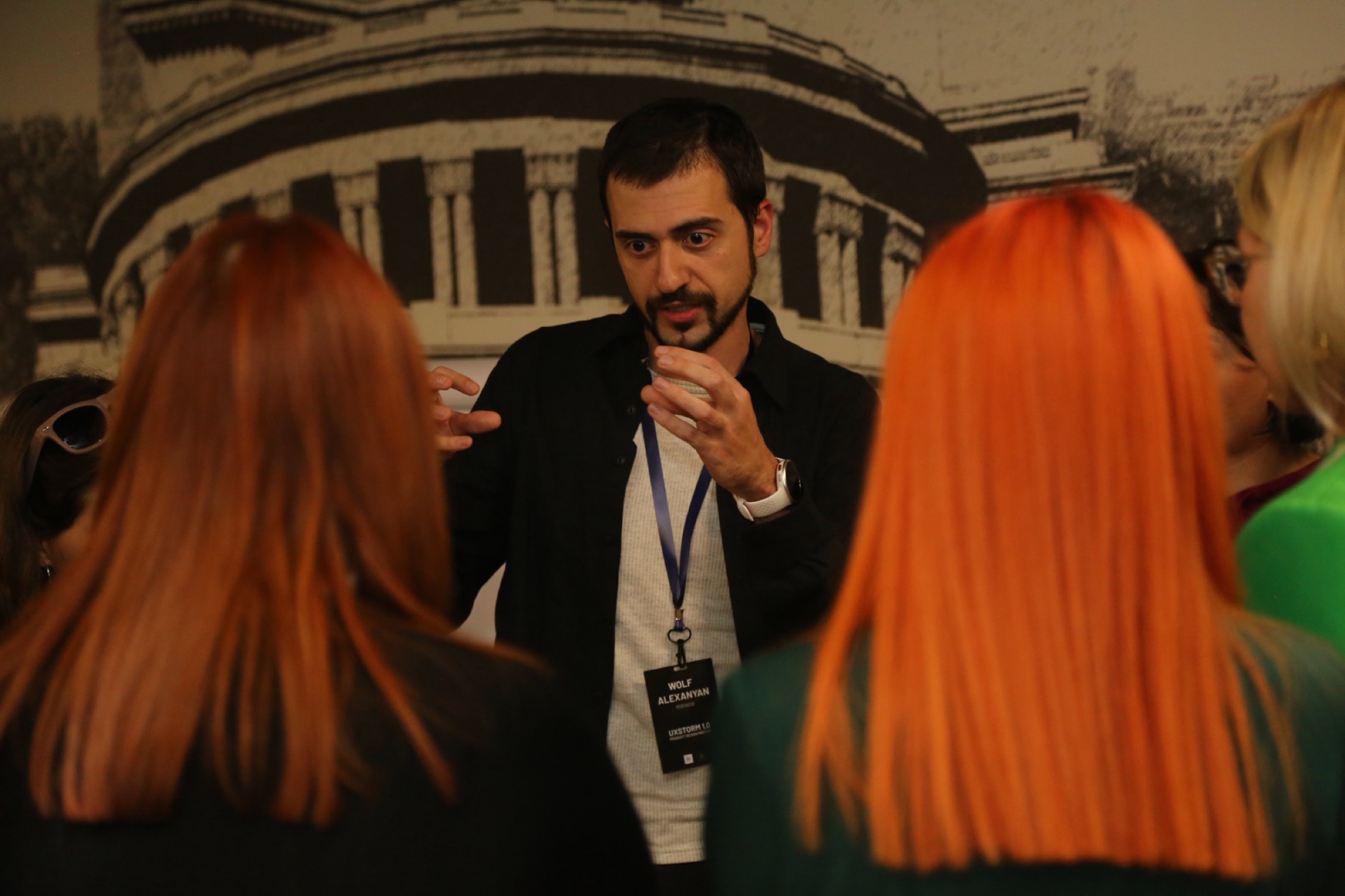 UX Storm / founder format event moment 12