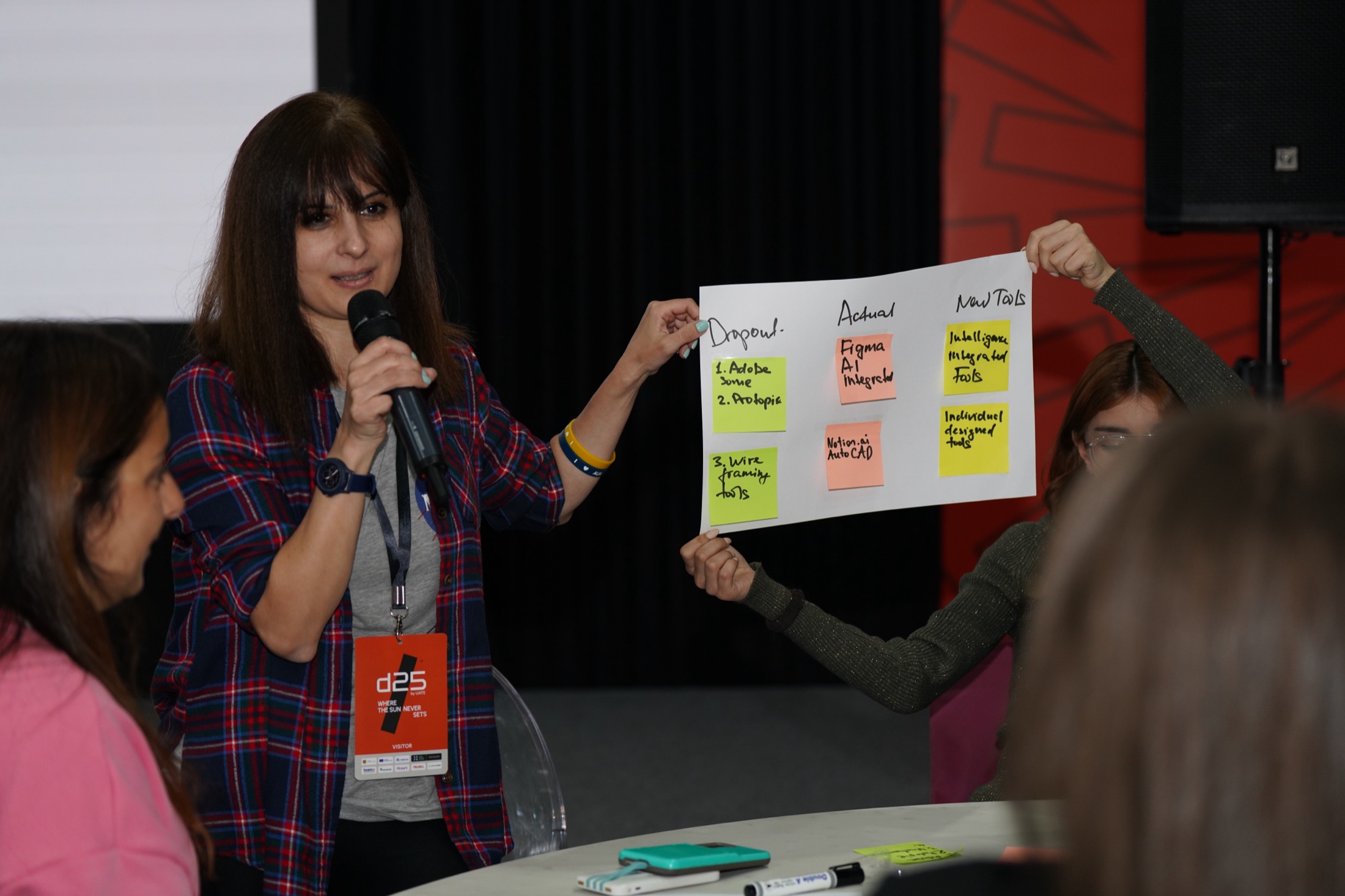 UX Storm 1.3 / DigiTec: Round tables inside a tech festival