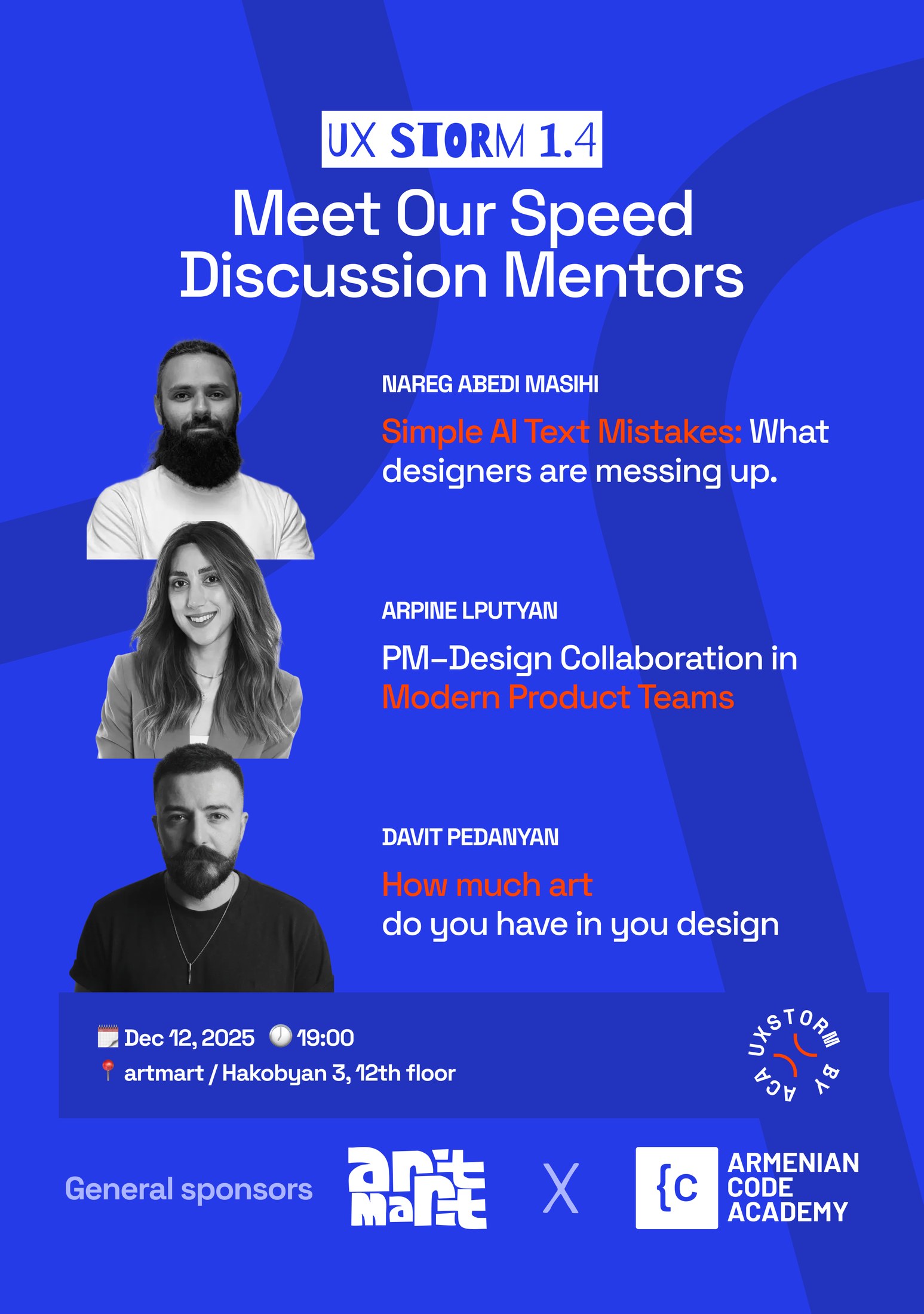 UX Storm 1.4 / product design: What it takes to put the room together